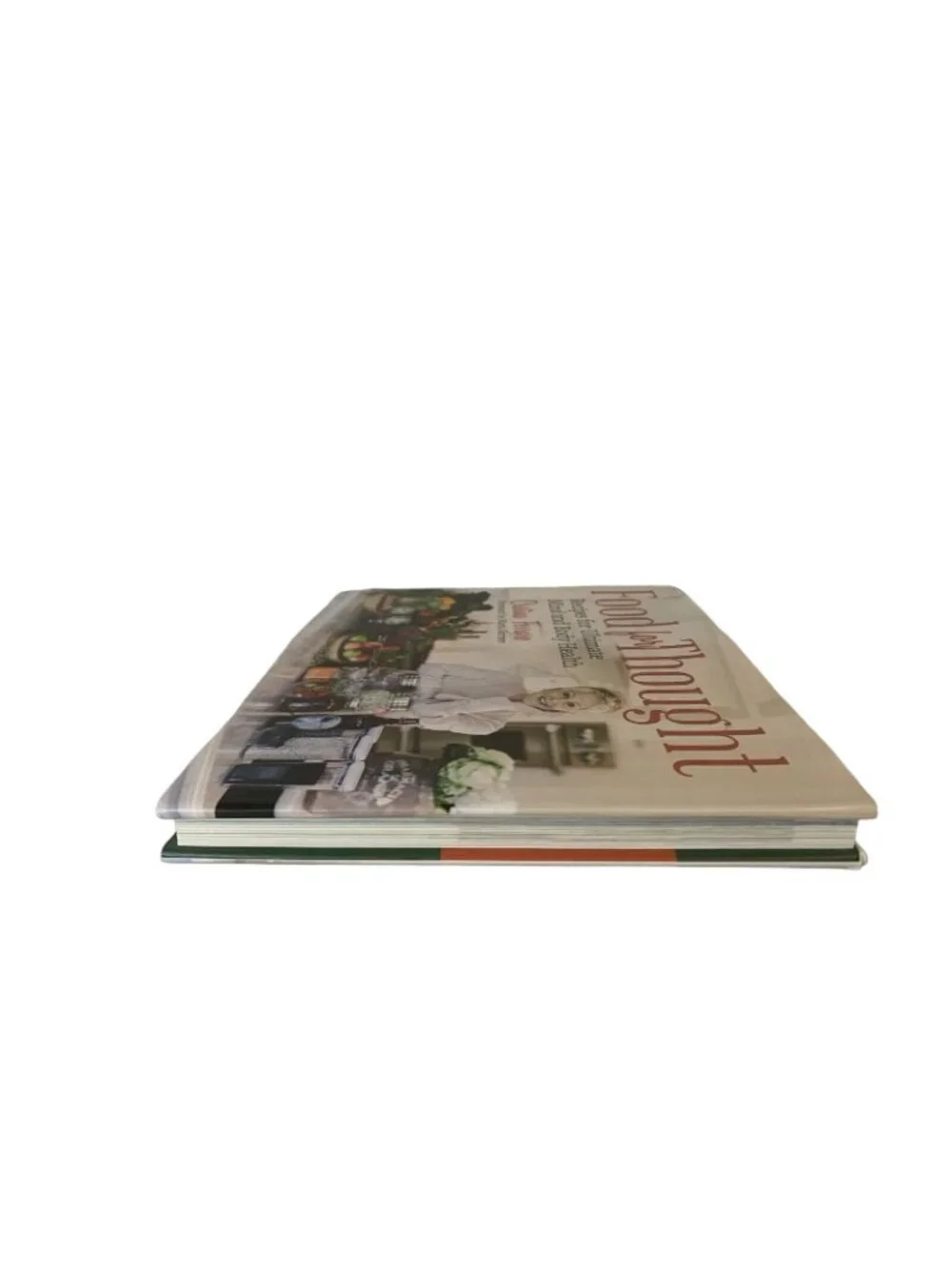 Food for Thought Cookbook Cristina Ferrare Healthy Recipes Signed Hardcover 2014
